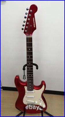 SELDER ST-16 Used Maple neck Engineering wood fingerboard Red withSoft case