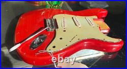 STRAT BODY RELIC 60s NitroThinSkinLacquer Flash RED order yours JVGuitars