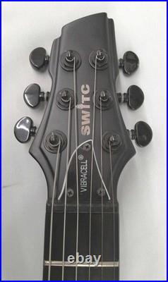 SWITC Switch Vibracell Mini Electric Guitar With Humbucker Pickup And Headphone