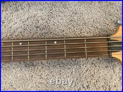 Samick Fairlane Greg Bennett 5-String Electric Bass Guitar with Gig Bag Black
