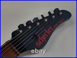 Schecter Ac-Sm-Sh/Sig Sim Show-Hate Signature Model Mat Black Blk Bk Guitar