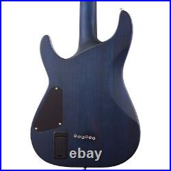 Schecter C-1 Platinum Guitar Satin Transparent Midnight Blue 197881139902 RF