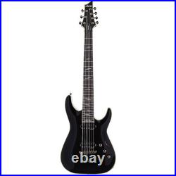 Schecter C-7 Blackjack 7-String Electric Guitar Gloss Black Refurbished