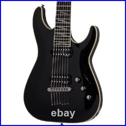 Schecter C-7 Blackjack 7-String Electric Guitar Gloss Black Refurbished