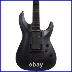 Schecter Guitar Research C-1 Platinum Blackout Guitar Satin Black 19788268398 RF Schecter Guitar Research C-1 Platinum Blackout Guitar Satin Black 19788268398 RF