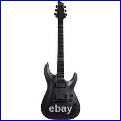 Schecter Guitar Research C-1 Platinum Blackout Guitar Satin Black 19788268398 RF Schecter Guitar Research C-1 Platinum Blackout Guitar Satin Black 19788268398 RF
