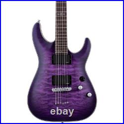 Schecter Guitar Research C-1 Platinum Guitar Satin Purple Burst 197881310417 RF Schecter Guitar Research C-1 Platinum Guitar Satin Purple Burst 197881310417 RF