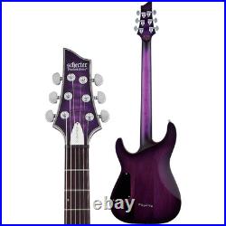 Schecter Guitar Research C-1 Platinum Guitar Satin Purple Burst 197881310417 RF Schecter Guitar Research C-1 Platinum Guitar Satin Purple Burst 197881310417 RF