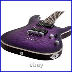 Schecter Guitar Research C-1 Platinum Guitar Satin Purple Burst 197881310417 RF Schecter Guitar Research C-1 Platinum Guitar Satin Purple Burst 197881310417 RF