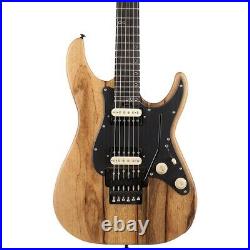 Schecter SVSS Exotic Black Limba 6-String Electric Guitar Natural 19474461986 OB