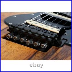 Schecter SVSS Exotic Black Limba 6-String Electric Guitar Natural 19474461986 OB