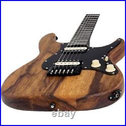 Schecter Sun Valley Super Shredder Exotic HT Guitar Black Limba 197881062286 RF