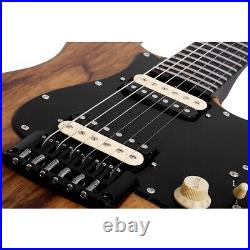 Schecter Sun Valley Super Shredder Exotic HT Guitar Black Limba 197881062286 RF