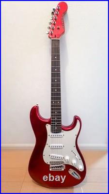 Selder ST-Style Electric Guitar Red with Case