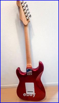 Selder ST-Style Electric Guitar Red with Case