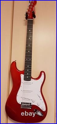 Selder ST-Style Electric Guitar Sparkle Red Neck Width Mod Full Setup
