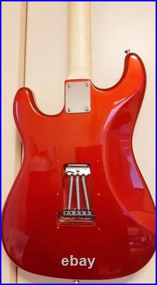 Selder ST-Style Electric Guitar Sparkle Red Neck Width Mod Full Setup
