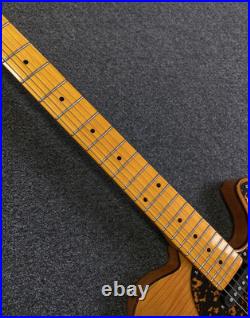 Ship US H. S. Anderson Mad Cat Amber Electric Guitar SS Pickups Maple Fretboard