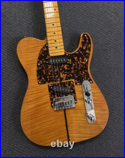 Ship US H. S. Anderson Mad Cat Amber Electric Guitar SS Pickups Maple Fretboard