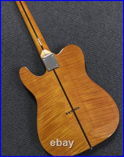 Ship US H. S. Anderson Mad Cat Amber Electric Guitar SS Pickups Maple Fretboard
