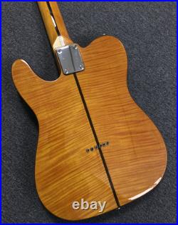 Ship US H. S. Anderson Mad Cat Amber Electric Guitar SS Pickups Maple Fretboard
