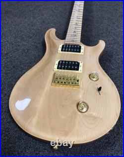 Ship US Natural Electric Guitar Maple Fingerboard Gold Hardware Solid Body Ship US Natural Electric Guitar Maple Fingerboard Gold Hardware Solid Body
