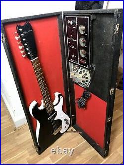 Silvertone 1448 60s made in USA guitar + valve amp case Vintage electric guitar
