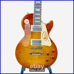Single Cutaway Sunburst Solid Body 6-String Electric Guitar RH Maple Body
