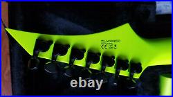 Solar A2.7LN Lemon Neon Matte Electric Guitar 7-String with Case and Strap