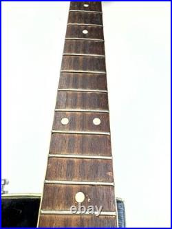 Soviet Vintage Semi Acoustic Guitar Lviv USSR 6 String Retro Instrument