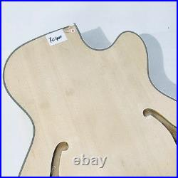 Spruce Wood Top Full Hollow Body Jazz Guitar DIY Project