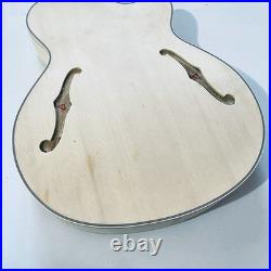 Spruce Wood Top Full Hollow Body Jazz Guitar DIY Project