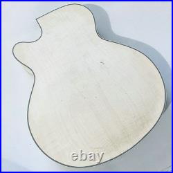 Spruce Wood Top Full Hollow Body Jazz Guitar DIY Project