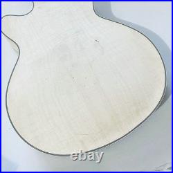 Spruce Wood Top Full Hollow Body Jazz Guitar DIY Project