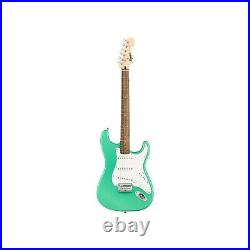 Squier Bullet Stratocaster Hardtail LE Guitar Sea Foam Green 194744631856 OB