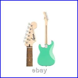 Squier Bullet Stratocaster Hardtail LE Guitar Sea Foam Green 194744631856 OB