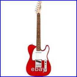Squier Limited-Edition Bullet Telecaster Guitar Red Sparkle 194744893087 OB