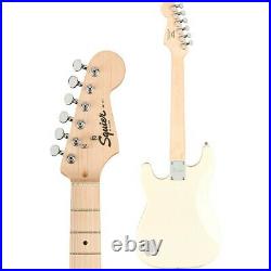 Squier Mini Stratocaster Maple FB LE Guitar Olympic White 194744501821 OB