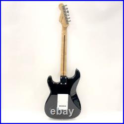Squier Strat by Fender Black Electric Guitar TESTED