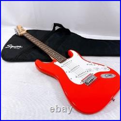 Squier Stratocaster in red Used from Japan