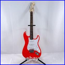 Squier Stratocaster in red Used from Japan