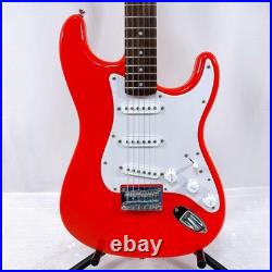 Squier Stratocaster in red Used from Japan