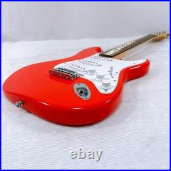 Squier Stratocaster in red Used from Japan
