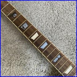Standard Custom DIY Guitar Project, Blue Burst Tiger Maple, Mahogany Neck