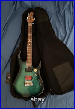 Sterling JP 150 FM withDiMarzio Crunch Lab Bridge Pickup withFender Gig Bag