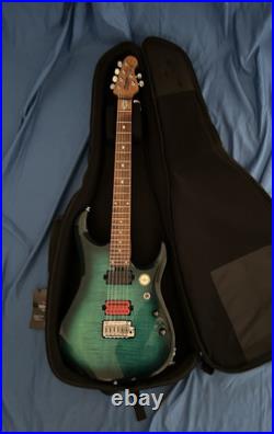 Sterling JP 150 FM withDiMarzio Crunch Lab Bridge Pickup withFender Gig Bag