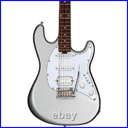 Sterling by Music Man Cutlass CT50HSS Electric Guitar Silver 197881007645 OB