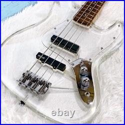 Super heavy 6.7kg Electric Guitar Maple Acrylic Body Crystal Guitar