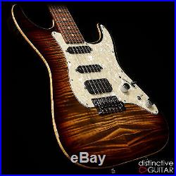 Tom Anderson Drop Top Classic Shorty Guitar Flame Maple Top Tiger Eye Finish