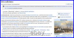 Table Medal 150th Anniversary of the Decembrists(Ag) Limited special series